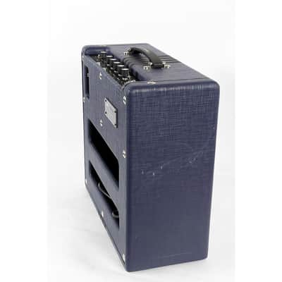 Supro Limited-Edition 1822 Delta King 12 15W 1x12 Tube Guitar Amp Regular Blue image 4