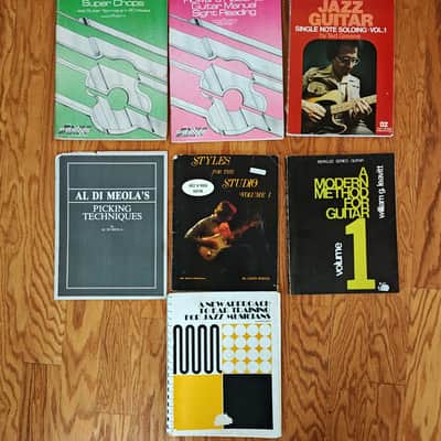 Superchops Jazz Guitar Technique by Howard Roberts and Various Guitar Books 1970's image 1