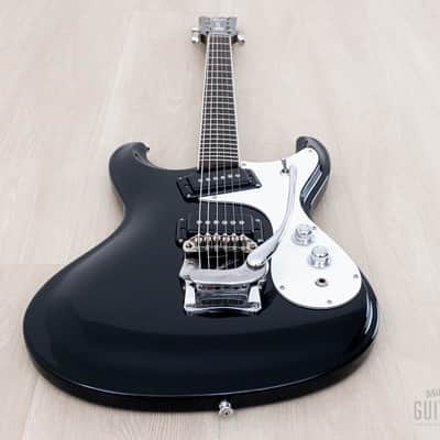 1988 Mosrite Ventures Model VMG-900 ‘65 Vintage Reissue Black w/ Case, Japan Kurokumo image 11