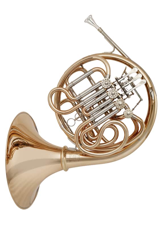 John Packer JP261N-DRATH Double Bb/F French Horn w/Lightweight Case, Mouthpiece & Valve Oil image 1