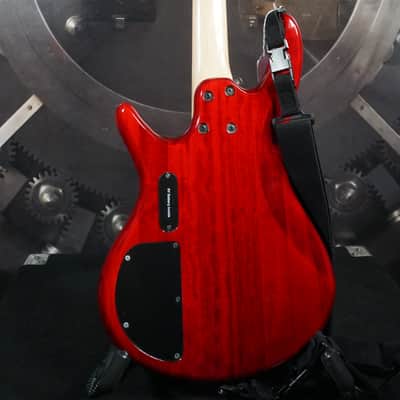2019 Ibanez GSR200 Gio Soundgear Bass Transparent Red Indonesia image 9
