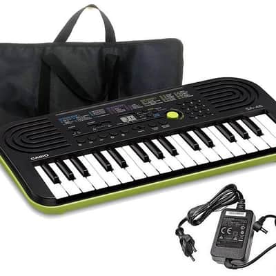 Casio SA-46 tastiera portatile con borsa e alimentatore originale