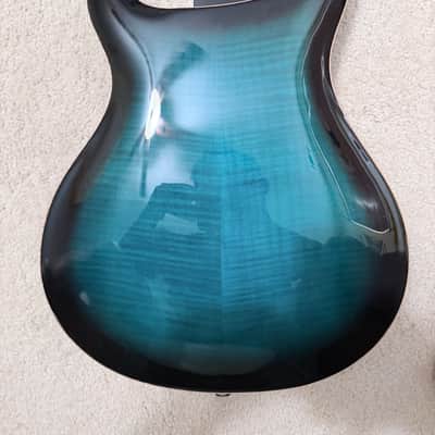 PRS SE Hollowbody II Piezo 2021 - Peacock Blue image 3