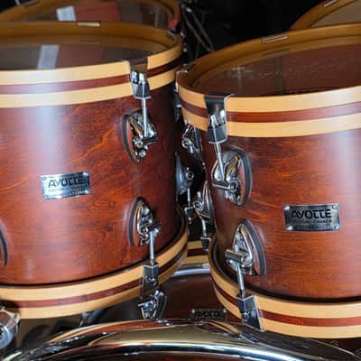 Ayotte Custom Wood Hoops 1990's Ray Ayotte Era - African Walnut Satin image 5