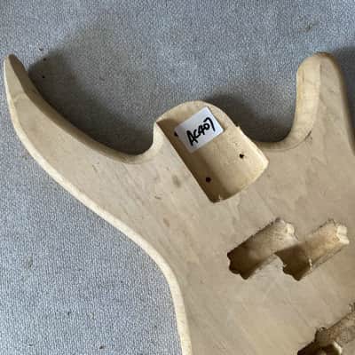 DIY Basswood Electric Bass Guitar Body image 3