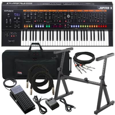 Roland Jupiter-X 61-Key Synthesizer - Stage Rig