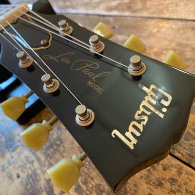 Gibson Les Paul Standard 2005 Ebony Japanese Yamano Export with Hardcase and Docs image 11