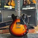 Gibson Memphis ES-335 Traditional Sunset Burst 2018 Semi-Hollow Electric Guitar