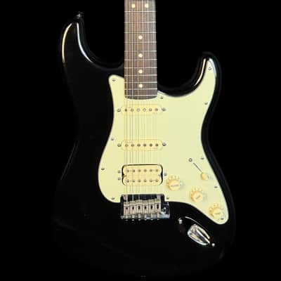 Fender American Deluxe Strat Plus HSS in Mystic Black w/ Hardcase image 1