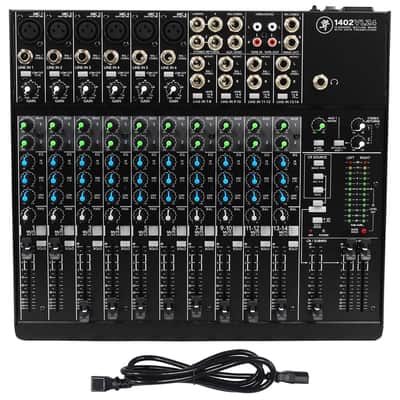 Mackie 1402VLZ4, 14-channel Compact Mixer with High Quality Onyx Preamps image 1
