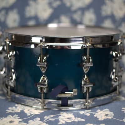 Ayotte Snare Drum in Blue Lacquer image 2