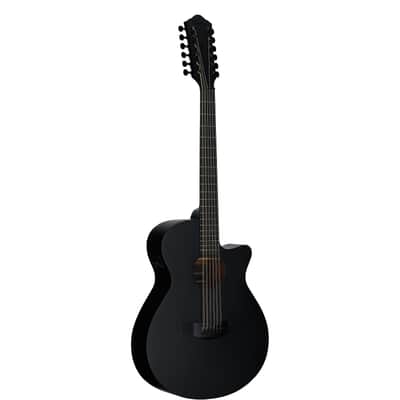 Ibanez AEG1221-BOT - Black Out Acoustic Electric 12 String Guitar image 2
