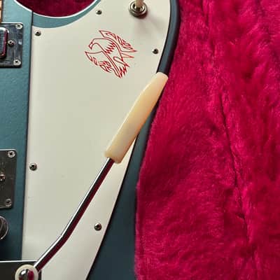 Gibson Firebird V Pelham Blue Vibrola Limited Edition image 4