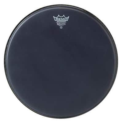 Remo Ambassador Black Suede Drum Head 8"