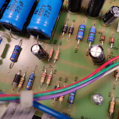 Fender Blues Junior BIAS Mod Kit PCB Cream Board imagen 3