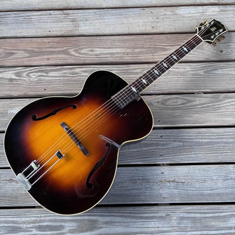 Vintage 1951 Epiphone Triumph Archtop Acoustic Guitar image 1