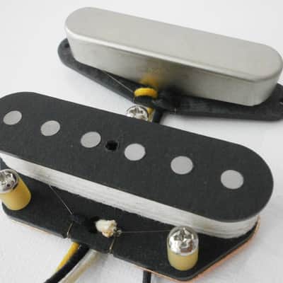 Telecaster HOT ROD A5 Pickups SET Vintage Tele Guitar Nocaster Broadcaster Bridge & Neck Q image 2