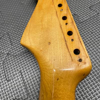 Fender Duo Sonic 1961 Slab Rosewood Pre CBS Neck Vintage 1962 1960's 60's Musicmaster Duosonic Duo-sonic image 9