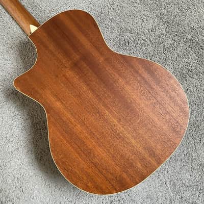 Luna 40 Inch Acoustic Guitar, Red Pine Top Body, Rosewood Fingerboard Neck image 6