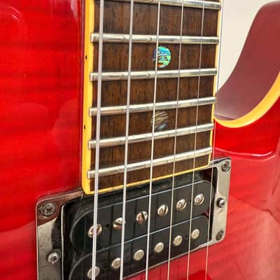 Fender Special Edition Set-Neck Custom Telecaster HH FMT 2003 - Black Cherry Burst image 6