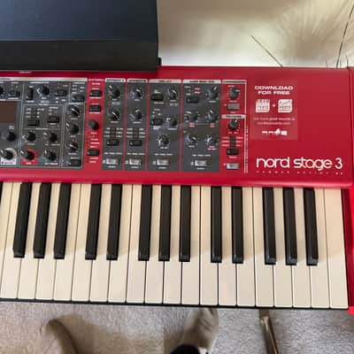 Nord Stage 3 HA88 Hammer Action 88-Key Digital Piano 2017 - Present - Red image 3