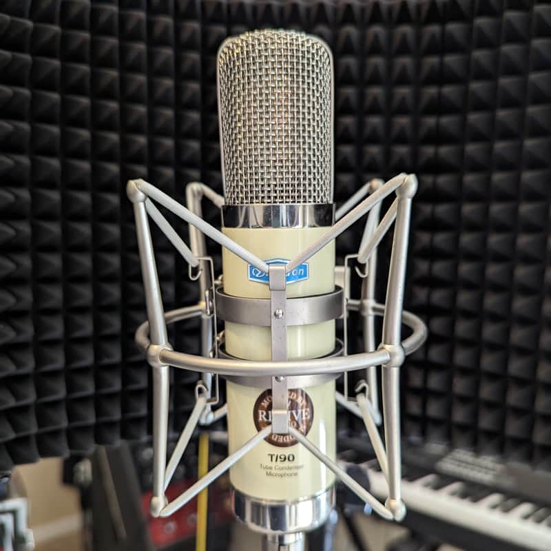 Revive Audio Modified: Alctron Audio T190, Multi-pattern Tube Condenser microphone, Gold Lion image 1