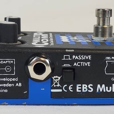 EBS MultiComp Analog, High-Performance Multi-Band Compressor Pedal, True Bypass image 7