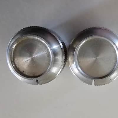 Ampeg Aluminum Amp Knobs late 1960's early 70's - Aluminum image 1