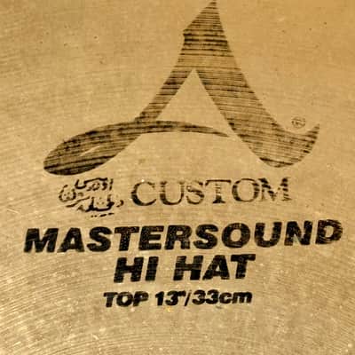 13” Zildjian A Custom MASTERSOUND Hihats 850g 999g image 2