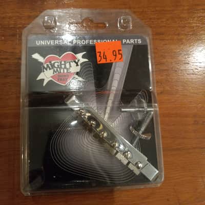 Mighty Mite 2104 LP style Bridge - Chrome image 1