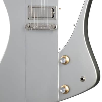 Epiphone "Inspired by Gibson Custom Shop" 1963 Firebird I w/Hard Case - Silver Mist image 4