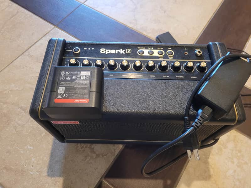 Positive Grid Spark 2 50-Watt 2x4" Digital Modeling Guitar Combo
