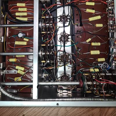 McIntosh C20 Stereo Tubes Preamp 1961 - 1963 - Black / Silver image 5