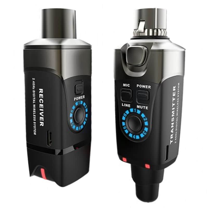 Xvive U3 Microphone Wireless System Compact 2.4Ghz Xvive-U3 image 1