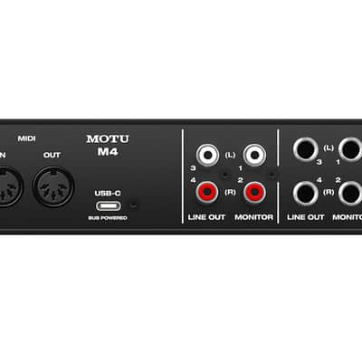 (Mint) MOTU M4-MOTU 4x4 USB-C Bus-Powered Audio Interface image 4