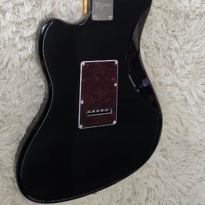 Tagima TW61 BK-DF/TT Offset Electric Guitar w/P90s, Black - B stock - Jazz Mastr image 7