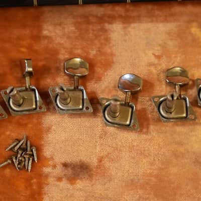 Vintage 1960s Fender Stratocaster "F" Tuners 1970s image 6