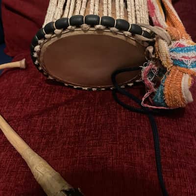 Custom Made African Talking Drum image 3