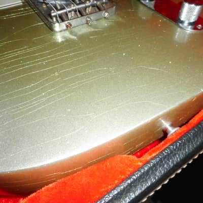 1968 Fender Telecaster Refinished in Silver Sparkle Nitro image 14