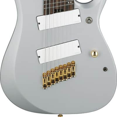 Ibanez RGD Axe Design Lab Multi-scale 8 String Electric Guitar - Classic Silver Matte (RGDMS8CSM) image 11