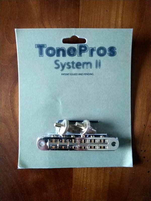 TonePros TP6-G Locking Nashville Tune-O-Matic Bridge - Gold image 1