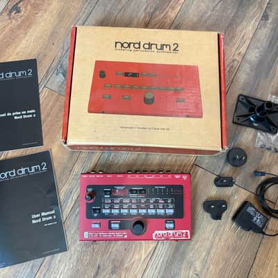 Nord Drum 2 6-Channel Modeling Percussion Synthesizer // RARE!! // 2014 - 2016 - Red image 1