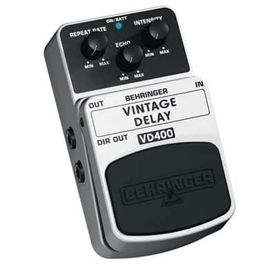 Behringer Vintage Delay VD400 Analog Effects Pedal image 1