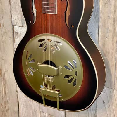 Gretsch G9240 Alligator Mahogany Round Neck Resonator - 2-color Sunburst, Support Small Business & Buy It Here ! image 4