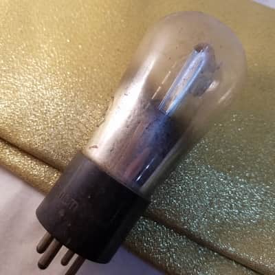 RCA Tight Matched Pair (2) Type 71A Antique tNOS AT1000 TESTED Vacuum Tubes Engraved Globe Power Amplifier CX371 1926-1930 image 19