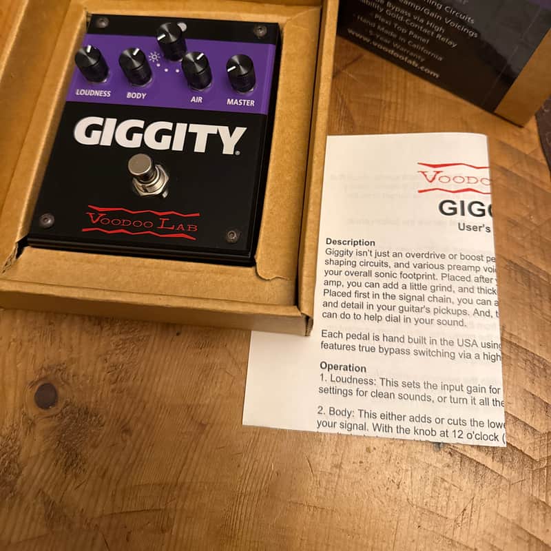 2010s Voodoo Lab Giggity Purple