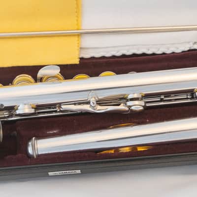 Yamaha YFL-371 Allegro Intermediate Flute *Silver Headjoint *Low-B *Split-E *Made in Japan *Cleaned & Serviced image 8