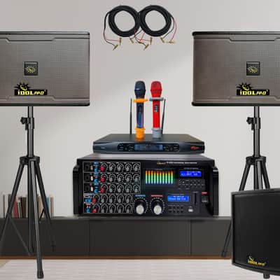 Dolphin KB-85R Karaoke Speaker W/Touchscreen Smart Tablet
