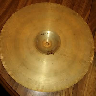 Zildjian Avedis Trans Stamp Hi Hats 1950's - thin - 596/715 g image 11