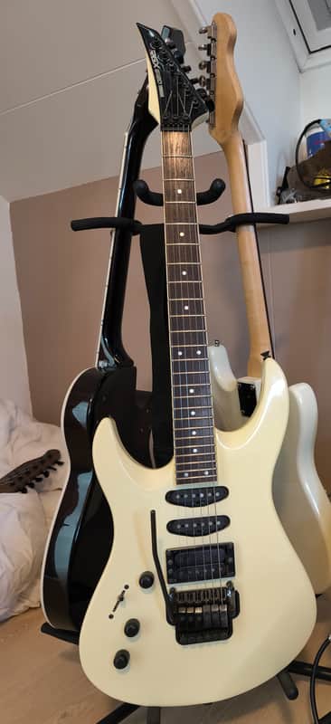 Yamaha RGX612D 1987 - White (cream) image 1